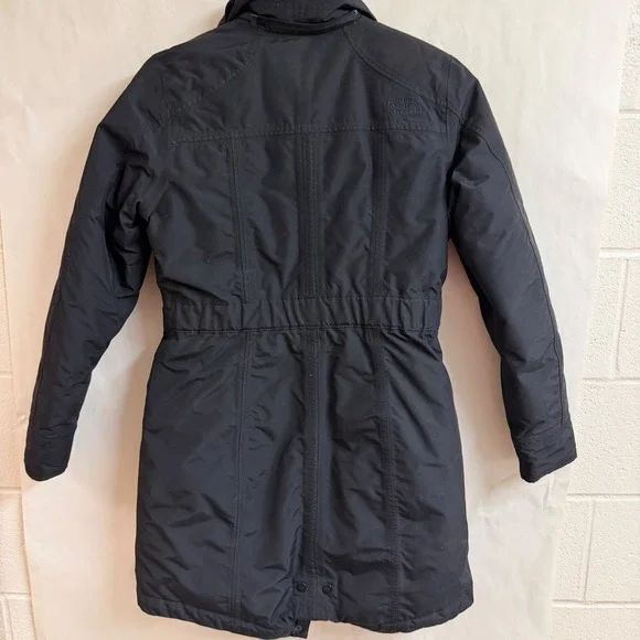 North Face Arctic Goose Down Parka Hyvent Jacket Black Womens S Gorpcore Outdoor - Picture 4 of 13